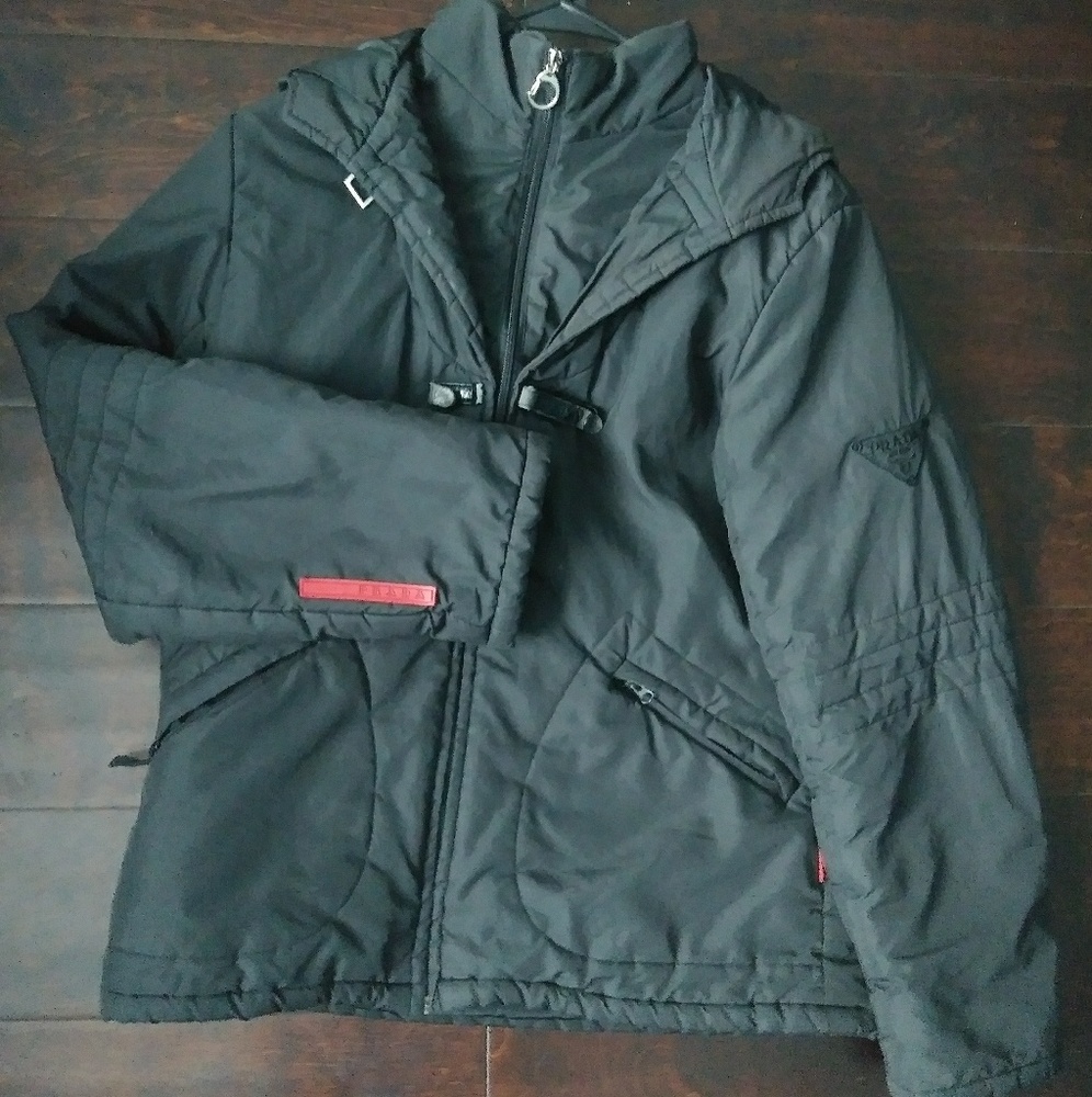 Vintage Men's Prada Black Jacket